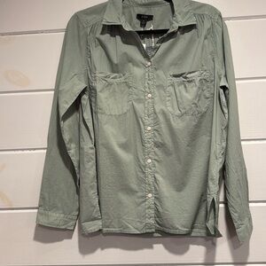 J-Crew button down women’s blouse, 100% cotton, size - 8